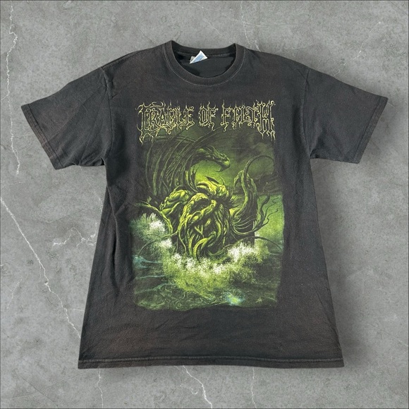 Hanes Other - Vintage Cradle Of Filth Shirt Men Medium Black Metal Band Mother Of Abominations